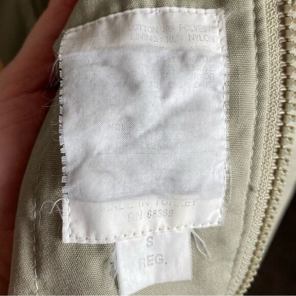 Vintage Towne by London Fog Bomber Jacket Size Small Petite Short - Picture 8 of 9